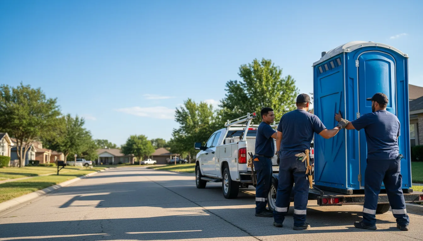 Portable Toilet Rental in Bourbonnais, IL near me